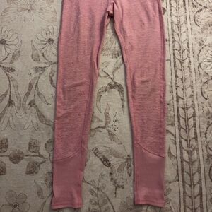 ALO Yoga Light Pink Heathered Leggings XS